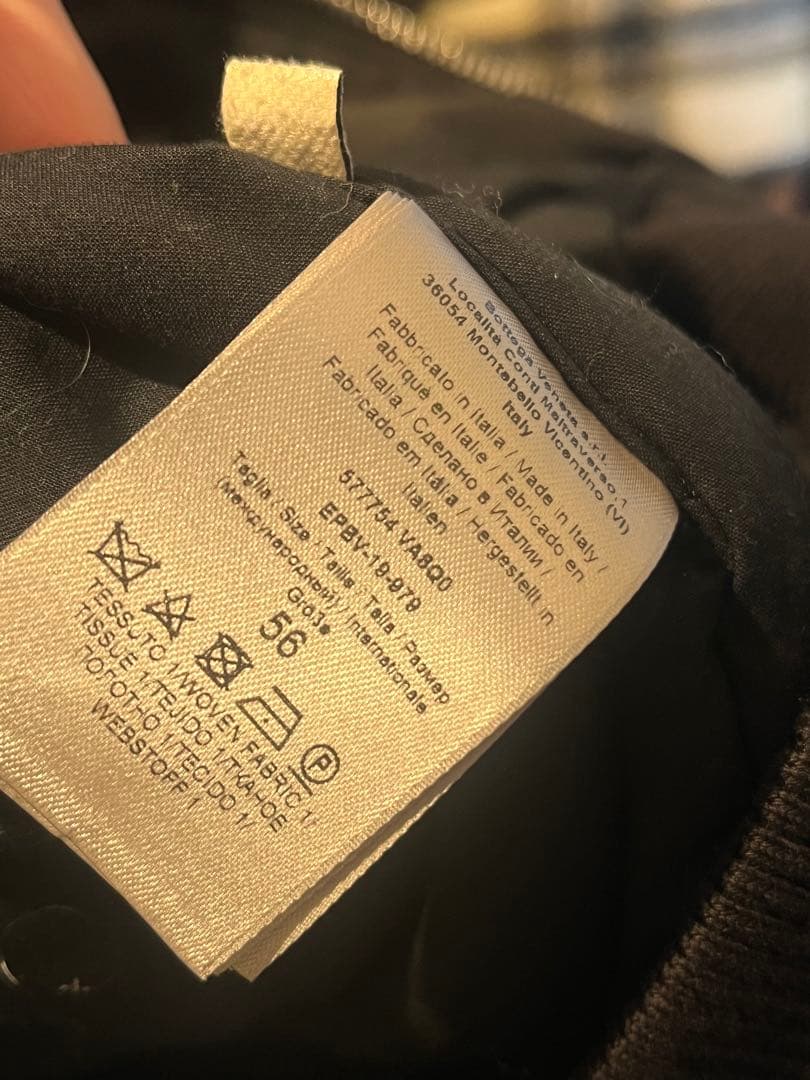 BOTTEGA VENETA 2019AWボンバーブルゾン　MA-1 ジャケット