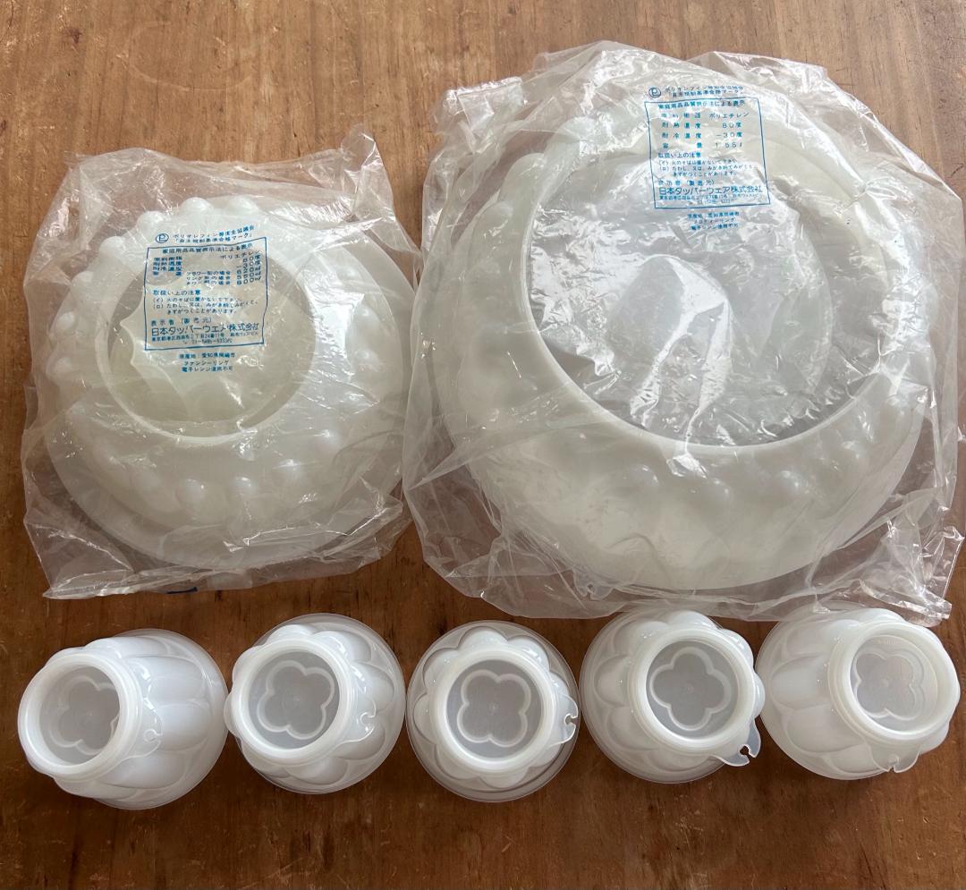 日本タッパーウェア メロディーリング・ファンシーリング・ジュレットセット