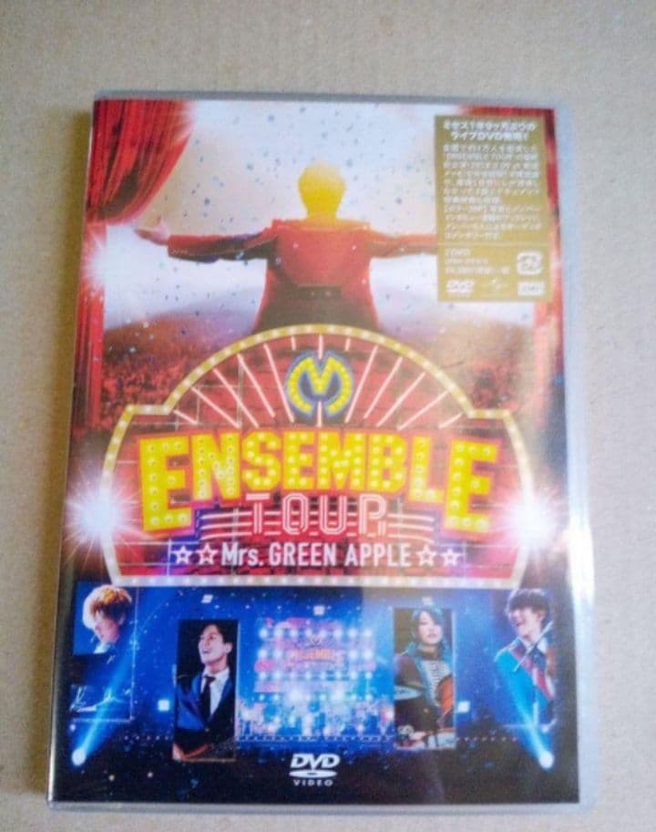 新品未開封 Mrs.GREEN APPLE/通常版 DVD 3作品
