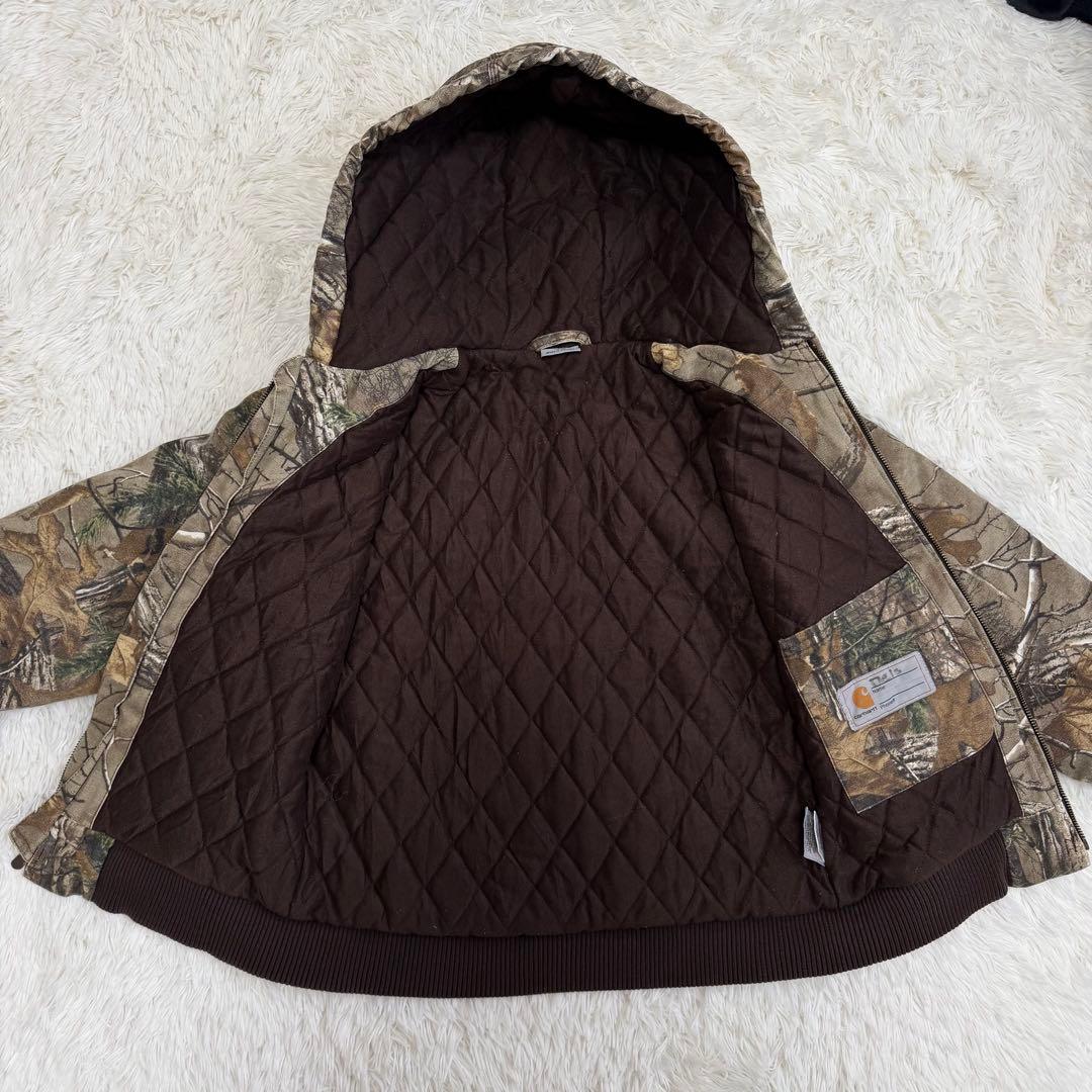 【カーハート】アクティブジャケット　リアルツリー　ダッグ生地　Ｍサイズ