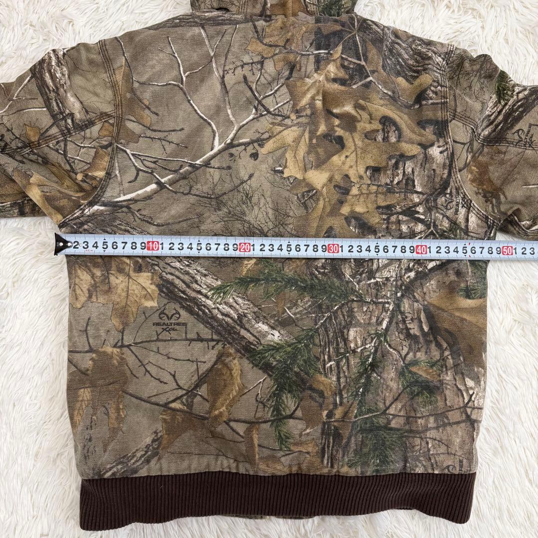 【カーハート】アクティブジャケット　リアルツリー　ダッグ生地　Ｍサイズ