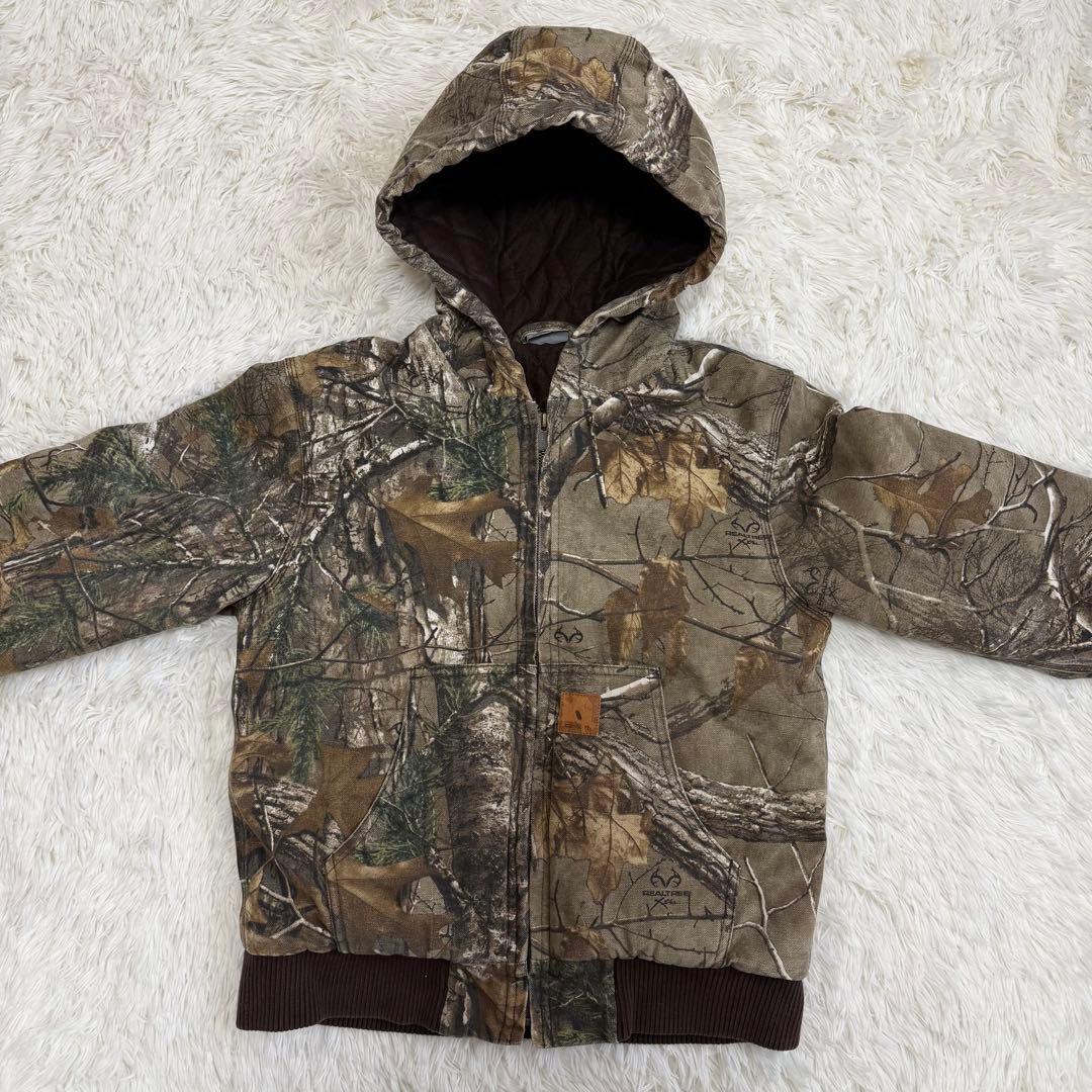 【カーハート】アクティブジャケット　リアルツリー　ダッグ生地　Ｍサイズ
