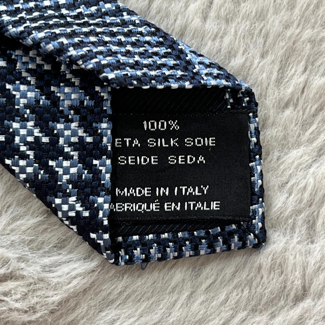 TOM FORD トム フォード ネクタイ グレンチェック シルク イタリア製