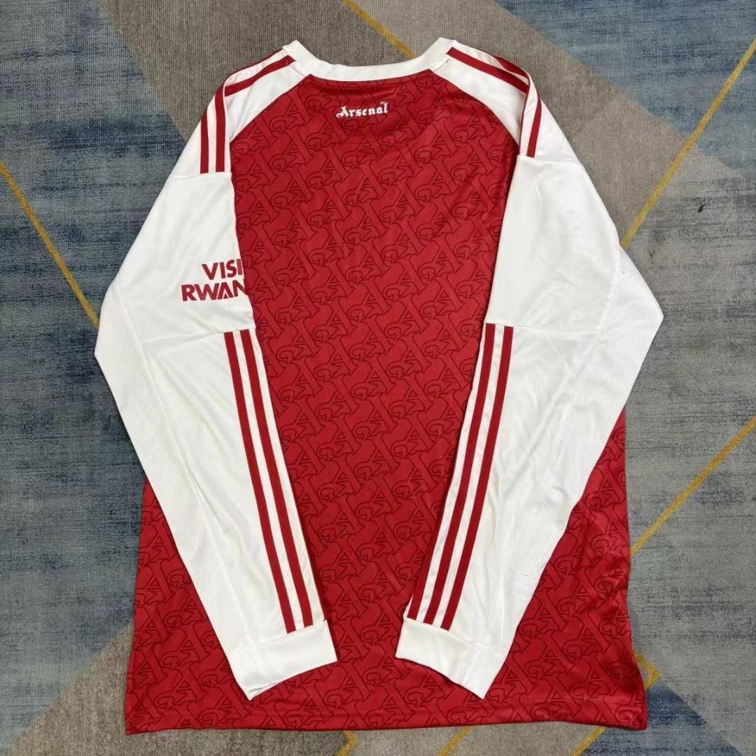 25-26 アーセナル ホーム ユニフォーム 長袖 ジャージ L
