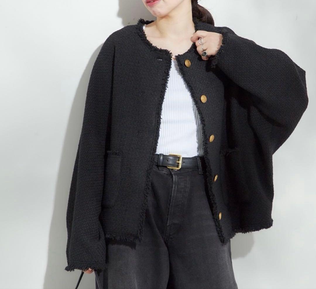 GIOLICATWEED ドルマンジャケット