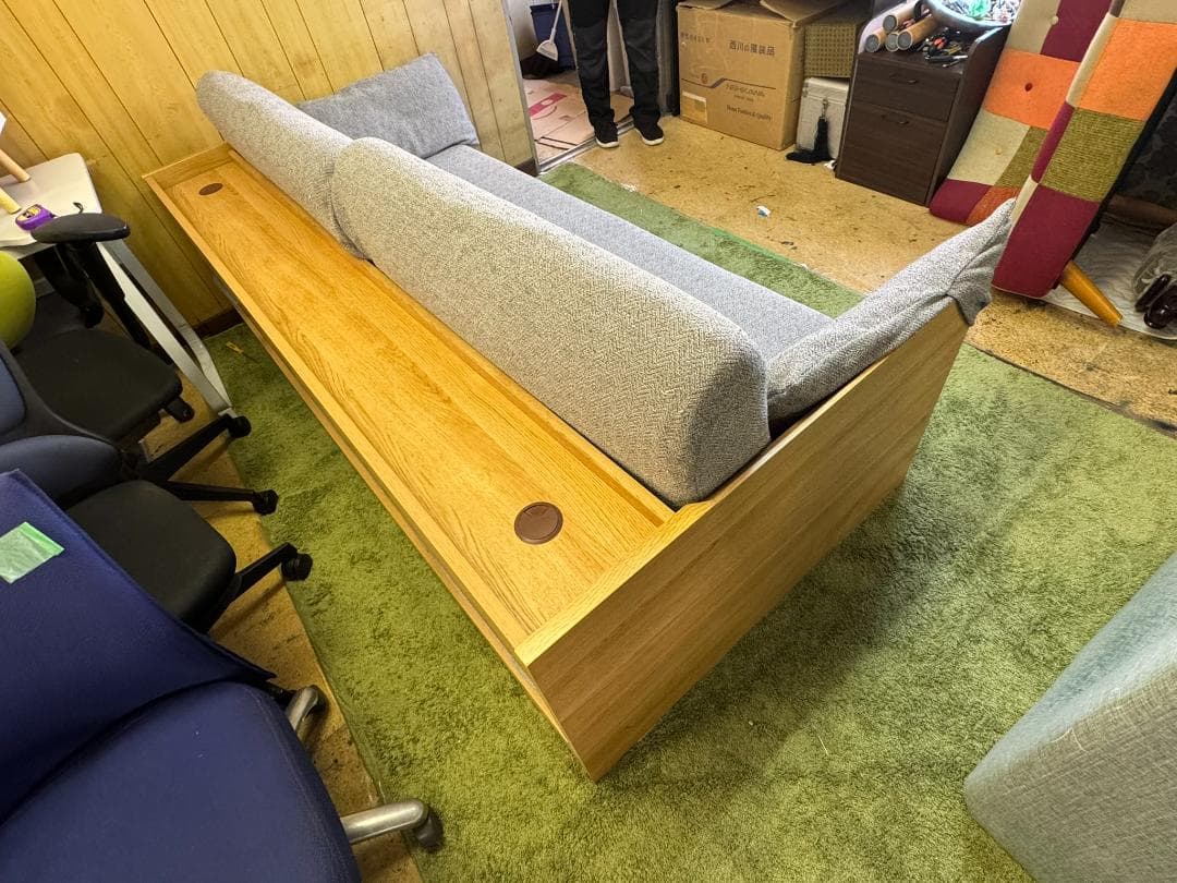 (4253W2)*ニトリ3wayソファベッド