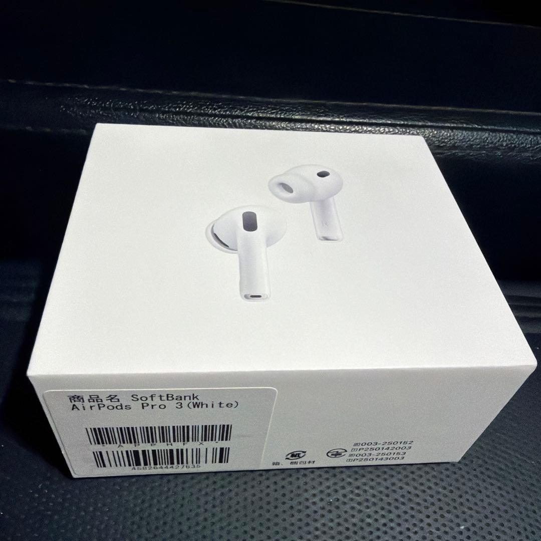 airpods pro 3 新品未使用未開封　保証長