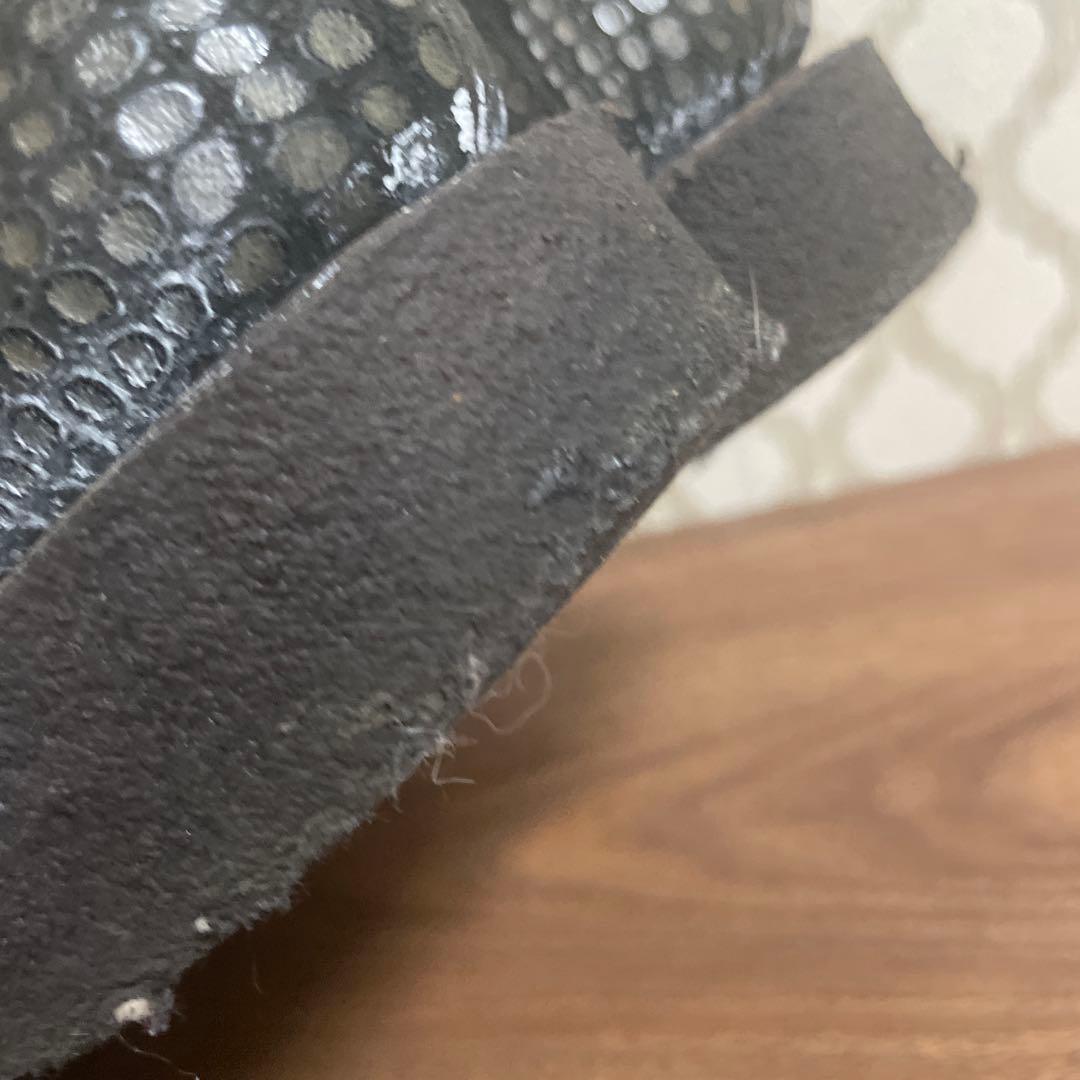 Hiromutakaharaクロコ型押しレースアップブーツ41