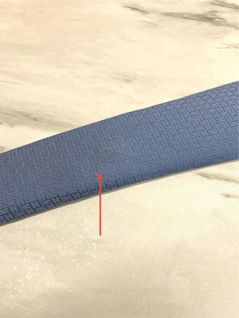 美品 エルメス ハイブランド ネクタイ ファソネ H柄 ブルー系 高級