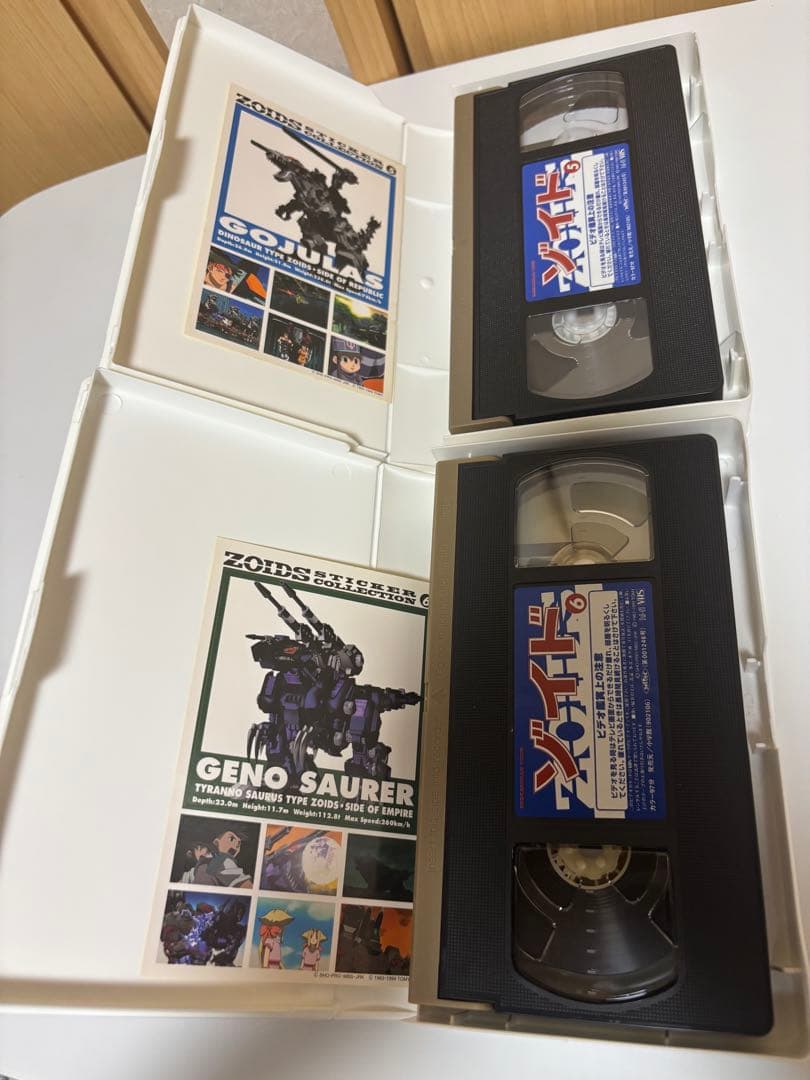 【貴重なシール付】ゾイド VHS 1〜7巻セット