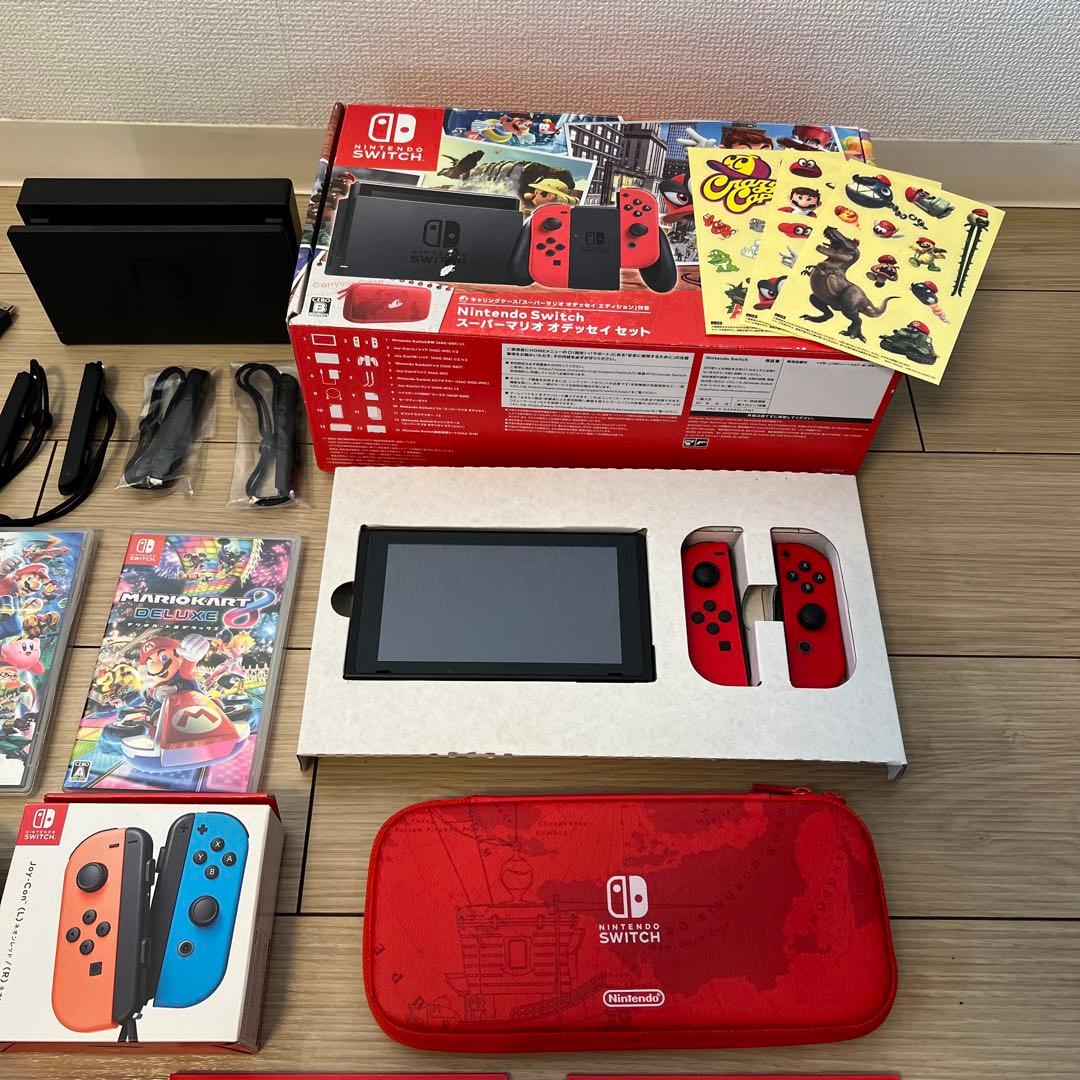 Nintendo Switch 本体　ゲームソフト　付属品多数　パーティセット