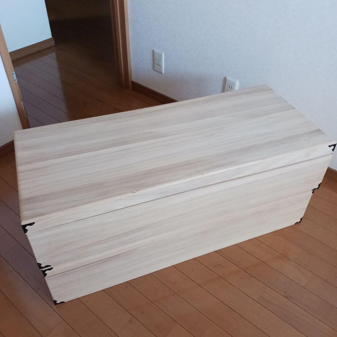 特売　4月15日迄 　たのめる便 　中古　桐箱　衣装ケース 2箱