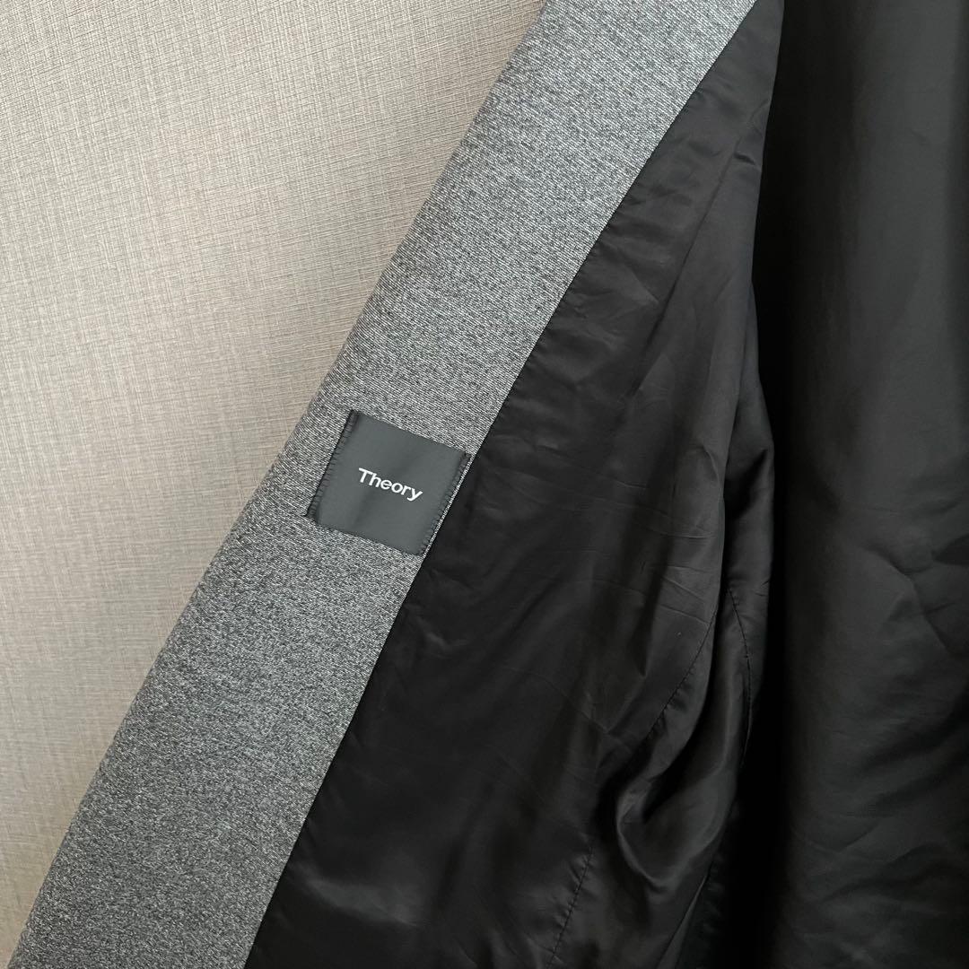 Theory SIMONS ジャージー セットアップスーツ ストレッチ グレー