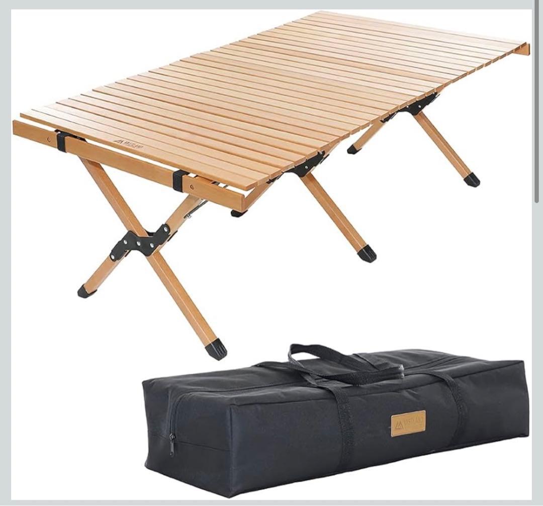 VASTLAND 天然木ロールトップテーブル