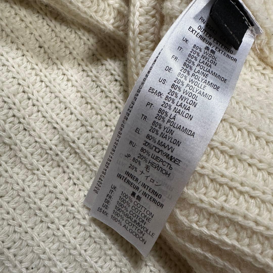 DIESEL ディーゼル　ミックスマテリアル　フェイクレイヤード　ニット＆デニム