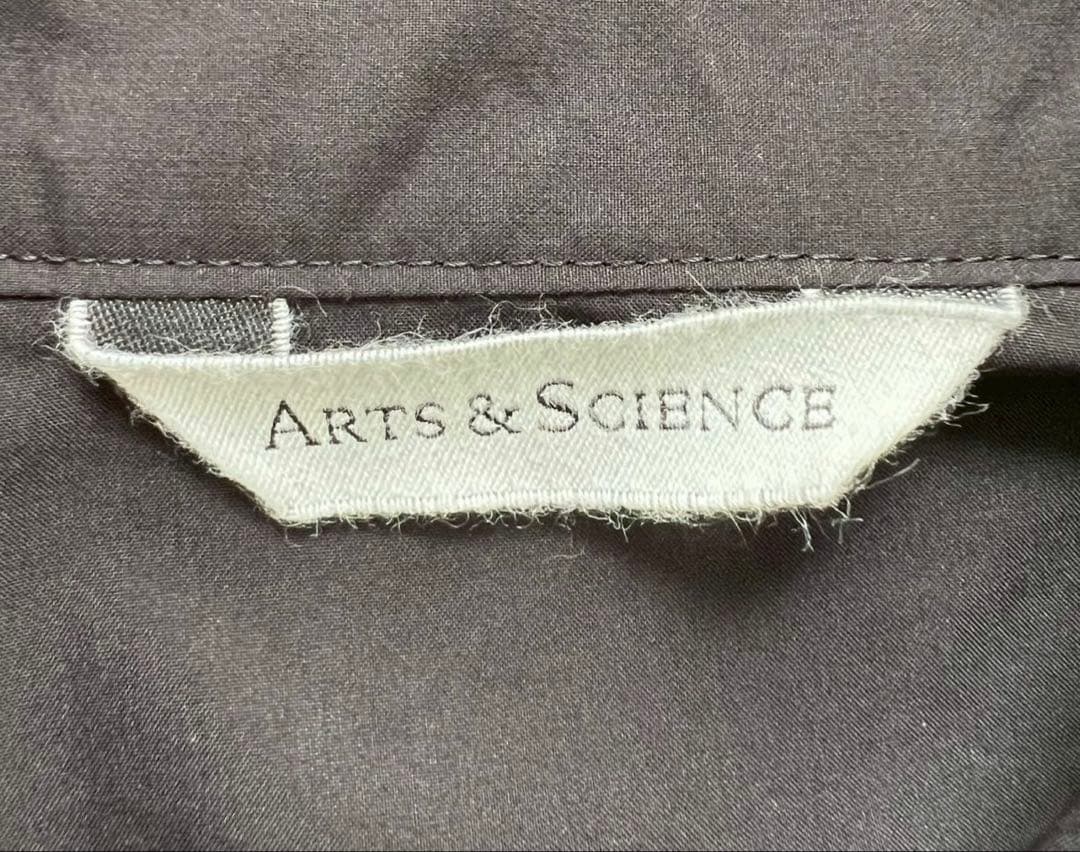 ARTS&SCIENCE 2023 バルマカーンコート コットンナイロン 黒