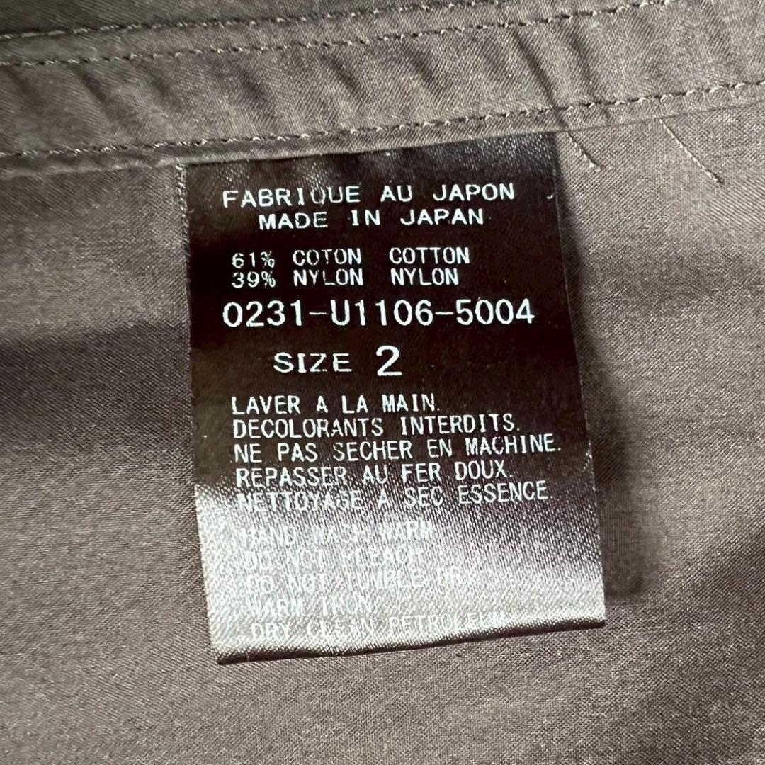 ARTS&SCIENCE 2023 バルマカーンコート コットンナイロン 黒