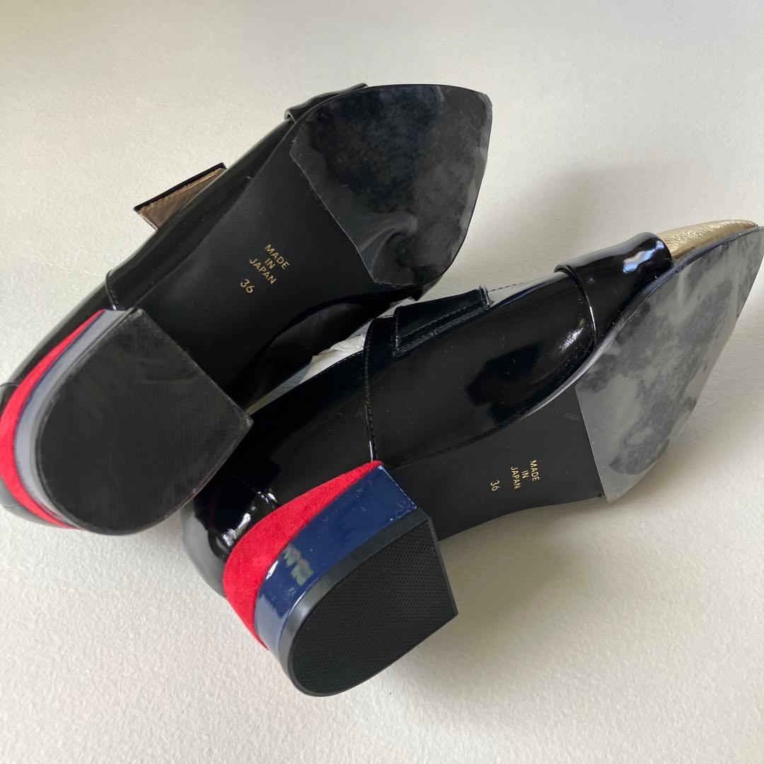 未使用　UN3D. アンスリード　SHARP MANNISH SHOES