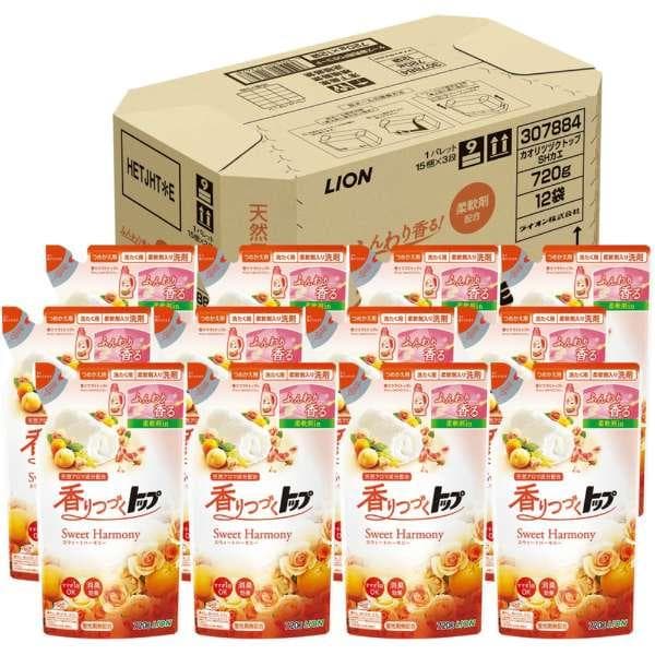 香りつづくトップ スウィートハーモニー 詰め替え 720g × 12 個セット