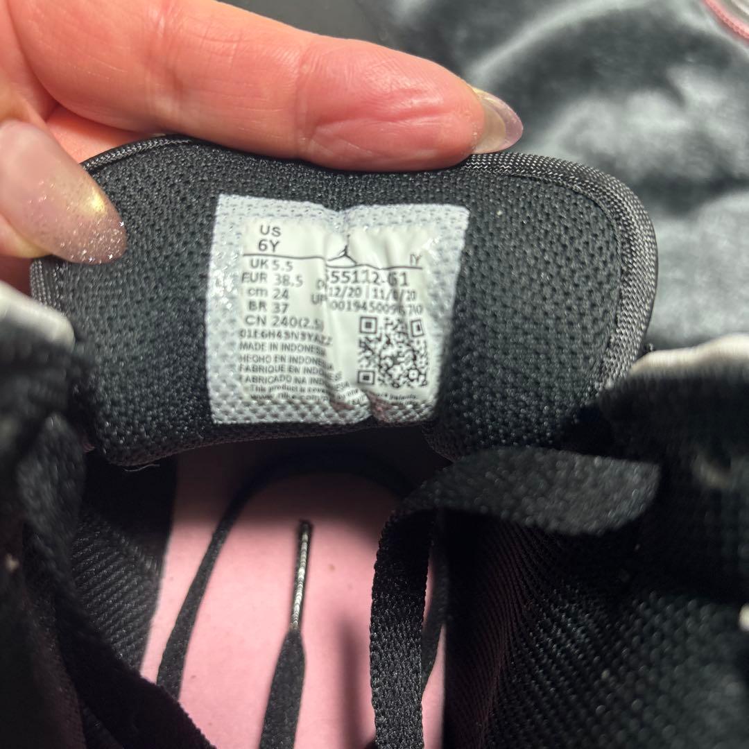 り*こ様 AIR JORDAN 1 MID GS 1 NIKE スニーカー