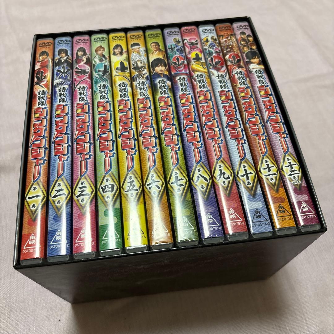 侍戦隊シンケンジャー　DVD BOX12巻　全巻セット　松坂桃李