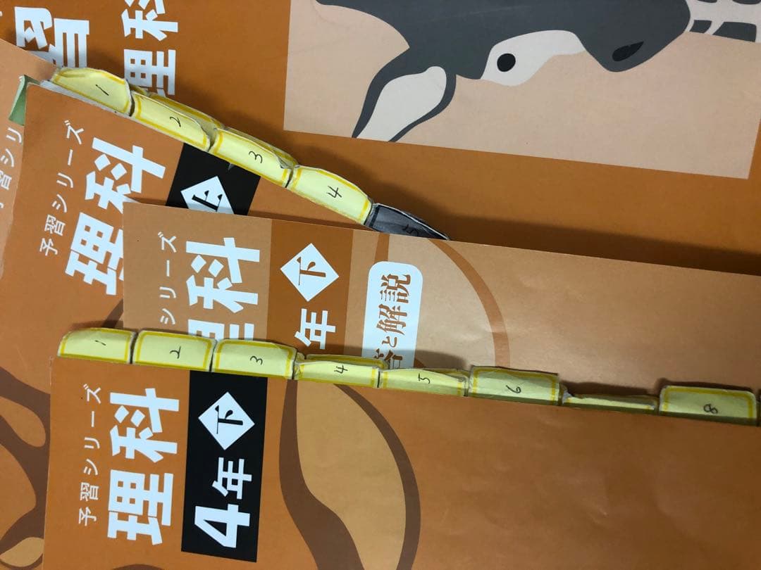 四谷大塚4年予習　国算理社/演習/漢字/計算　上下　中古　2022年使用版