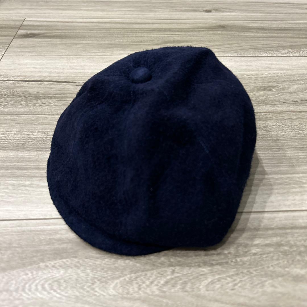 TROPHY CLOTHINGネイビー キャップ　キャスケット S/M