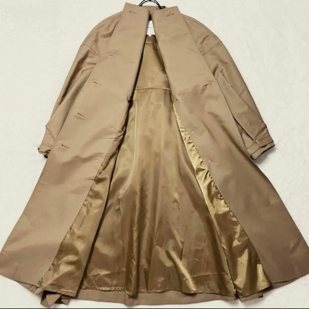 美品✨近年 UN3D. 袖コクーンダブルブレスト トレンチコート アンスリード