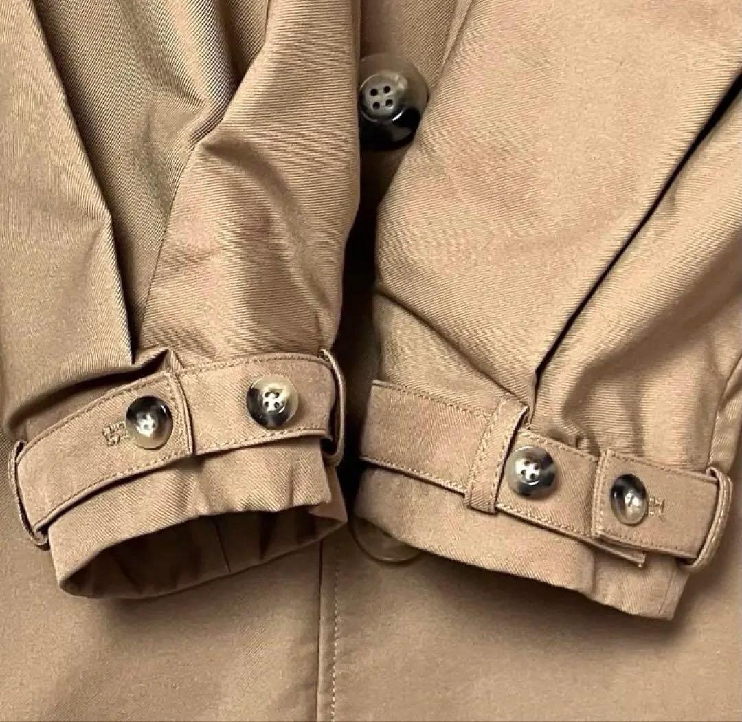 美品✨近年 UN3D. 袖コクーンダブルブレスト トレンチコート アンスリード