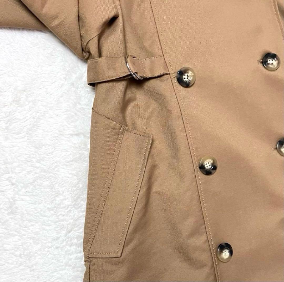 美品✨近年 UN3D. 袖コクーンダブルブレスト トレンチコート アンスリード
