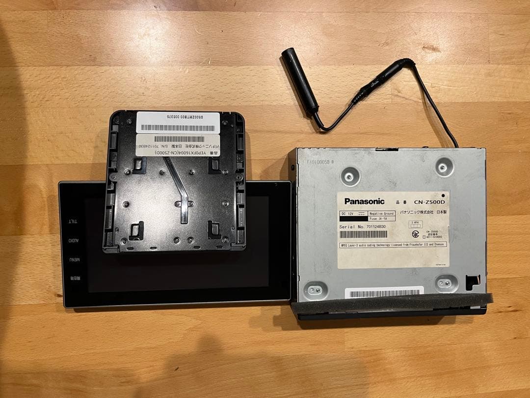 カーナビ panasonic CN-Z500D CA-MD100D-CY-RC110KD
