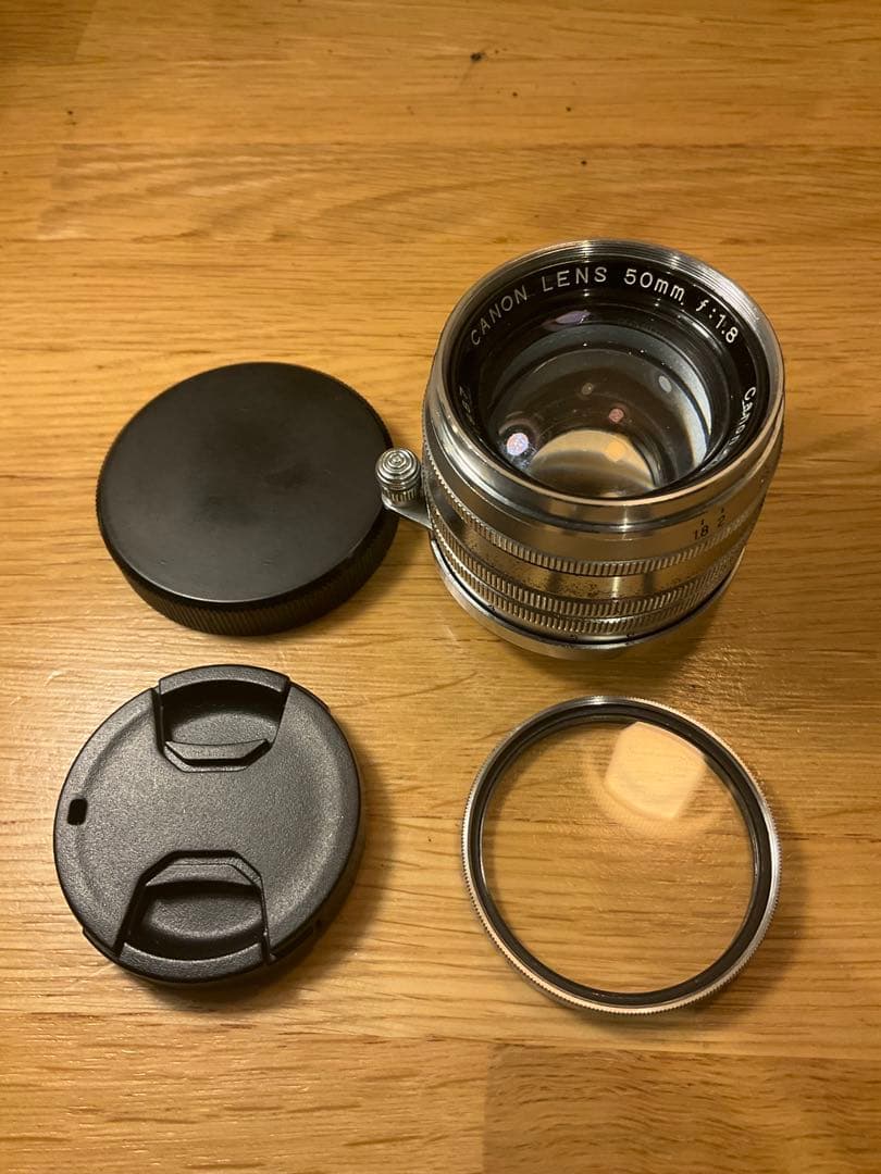 CANON Serenar 50mm F1.8 I型（銀鏡筒）ライカLマウント