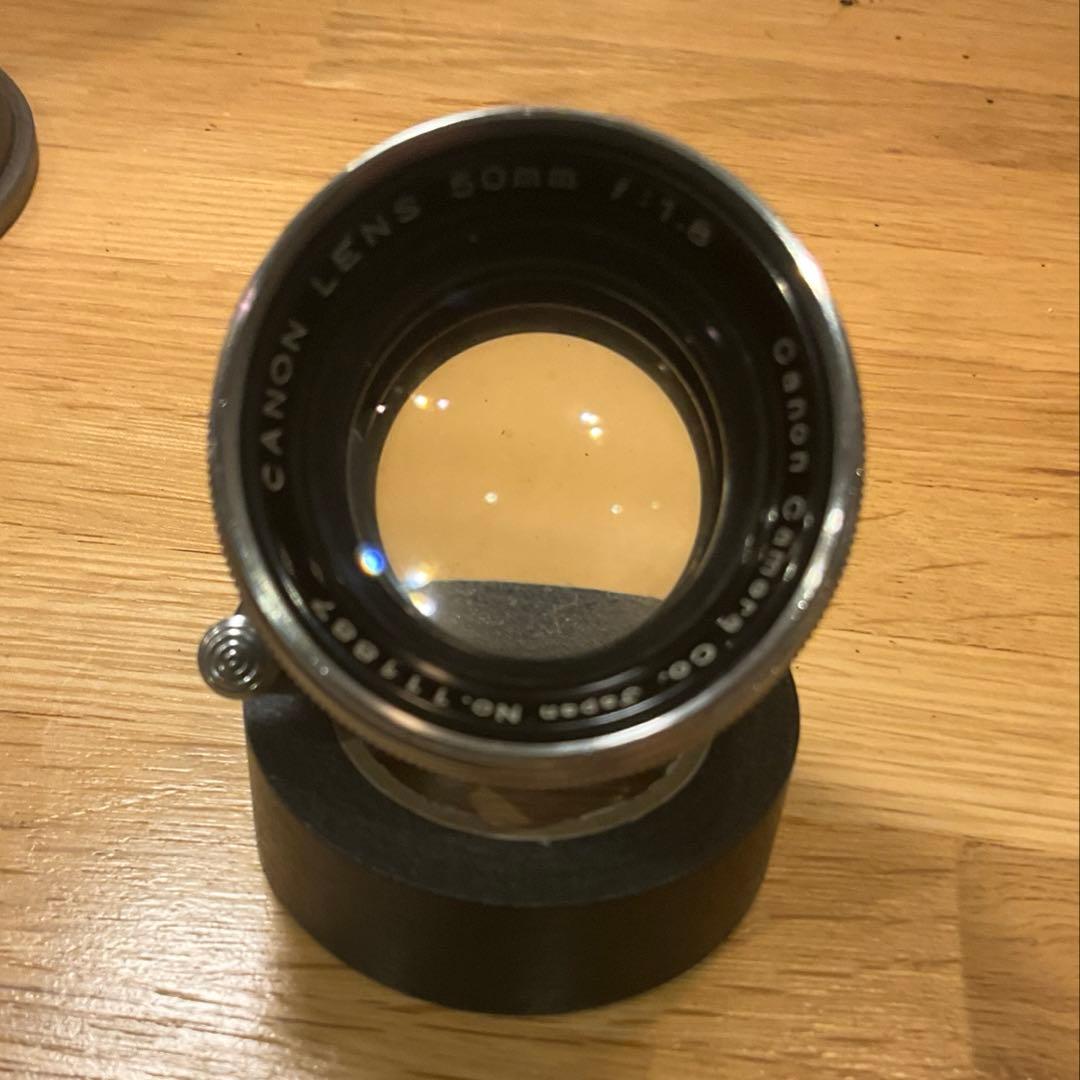 CANON Serenar 50mm F1.8 I型（銀鏡筒）ライカLマウント