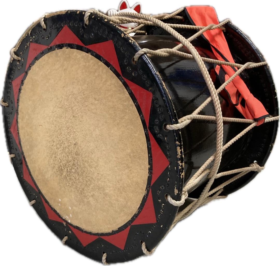 盛岡 さんさ太鼓 一尺六寸 1尺6寸 直径 約49cm　和太鼓