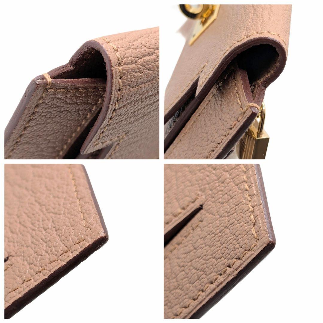 ✨極美品✨ エルメス ケリーポケットコンパクト ヴォーエプソン ケース財布