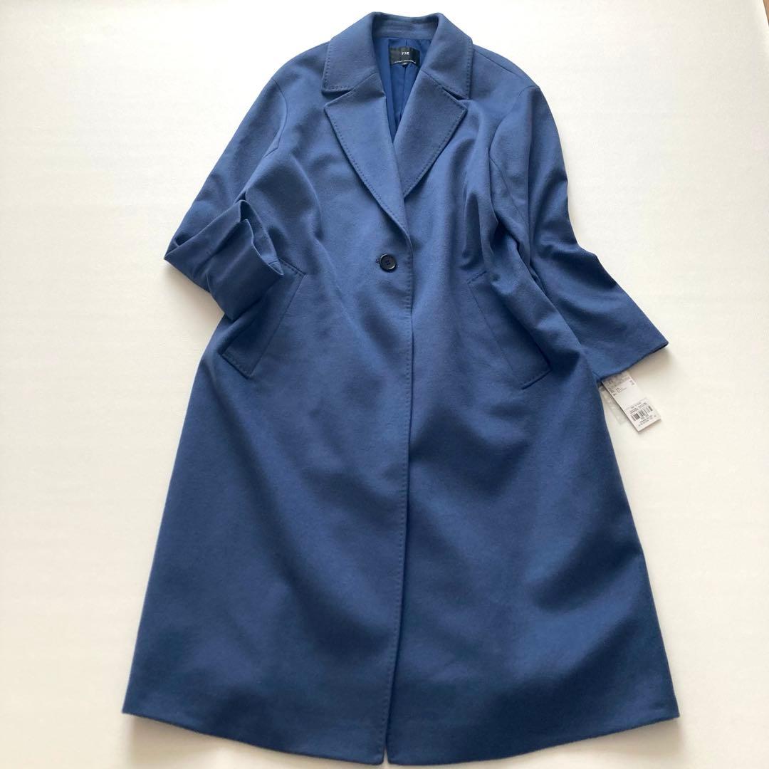 【asuuu】23区　ウールカシミヤビーバーチェスターコート 大きいサイズ