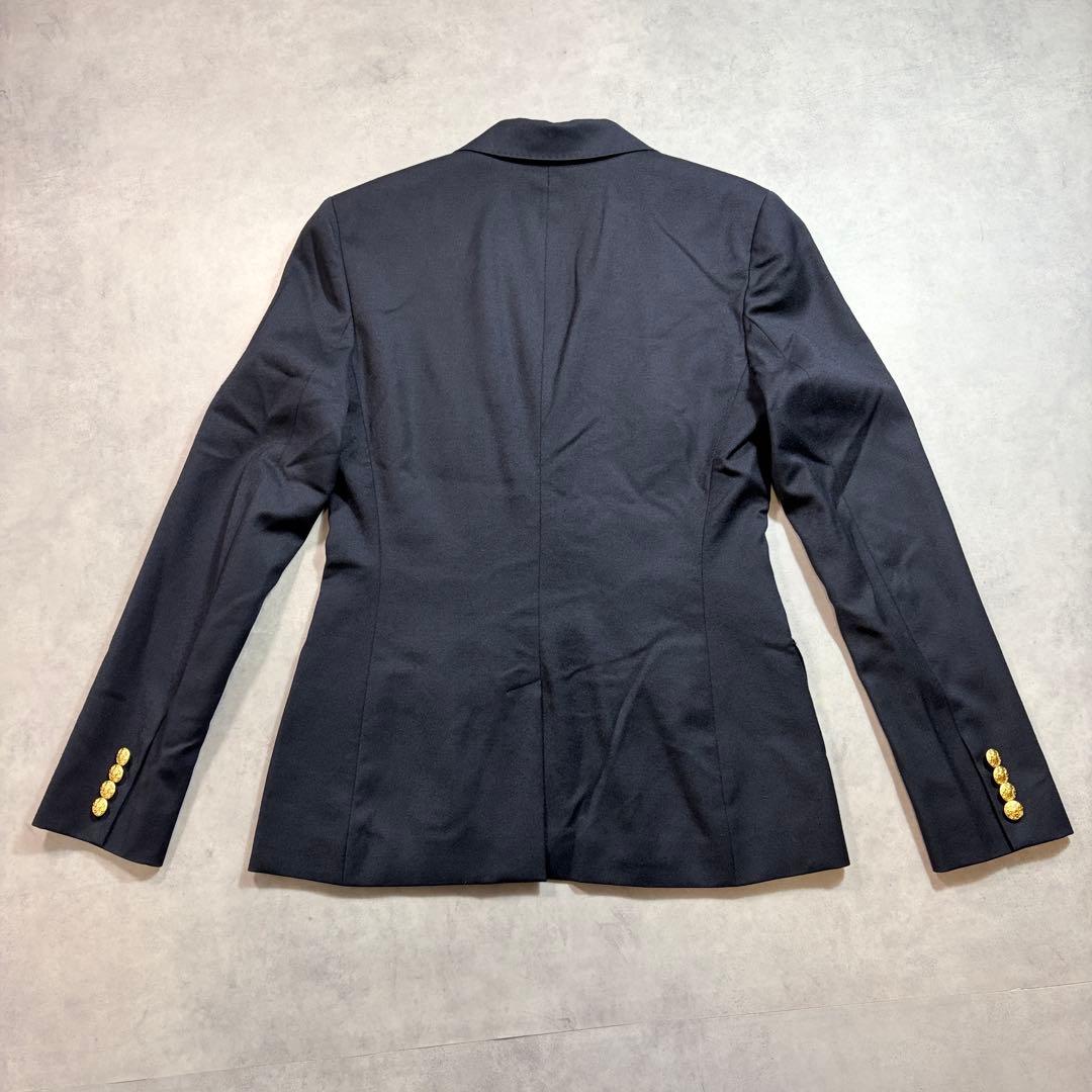 美品✨ ラルフローレン 紺ブレ ロゴ ワッペン L 165 92A