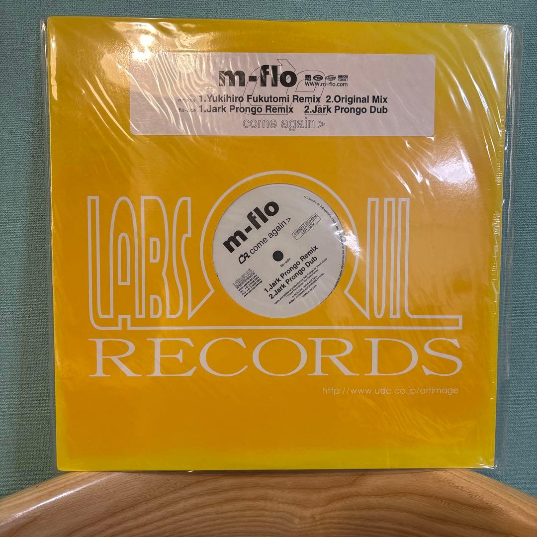 m-flo come again (リミックス盤) LP 未開封