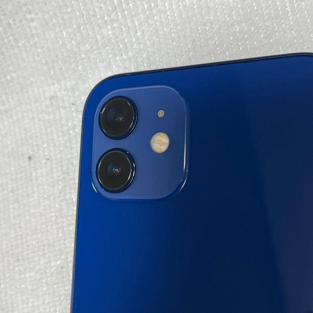 【美品】Apple iPhone 12 64GB ブルー