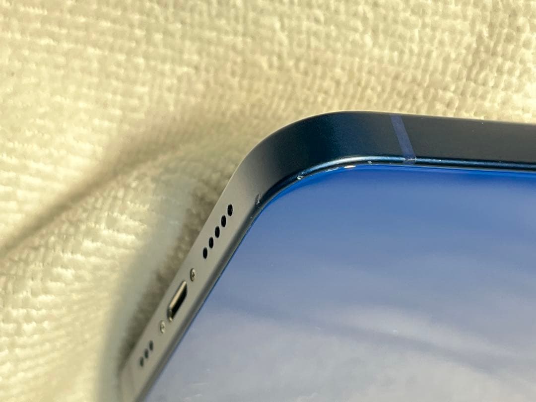 【美品】Apple iPhone 12 64GB ブルー