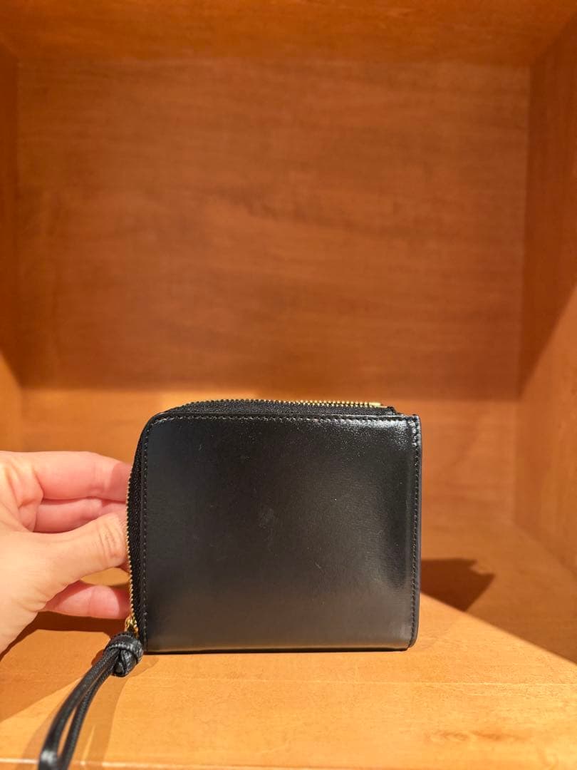 JILSANDER ジルサンダー 財布 レザーミニウォレット ブラック
