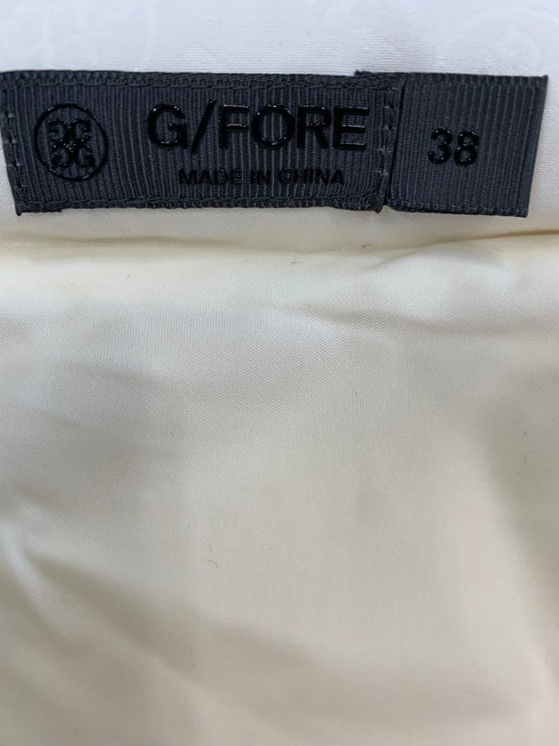 G/FORE ホワイト ダウンベスト 38