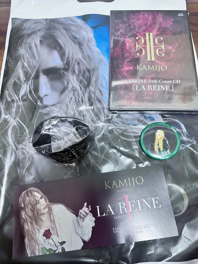 m*a様 KAMIJO LAREINE プレミアムチケット特典グッズ