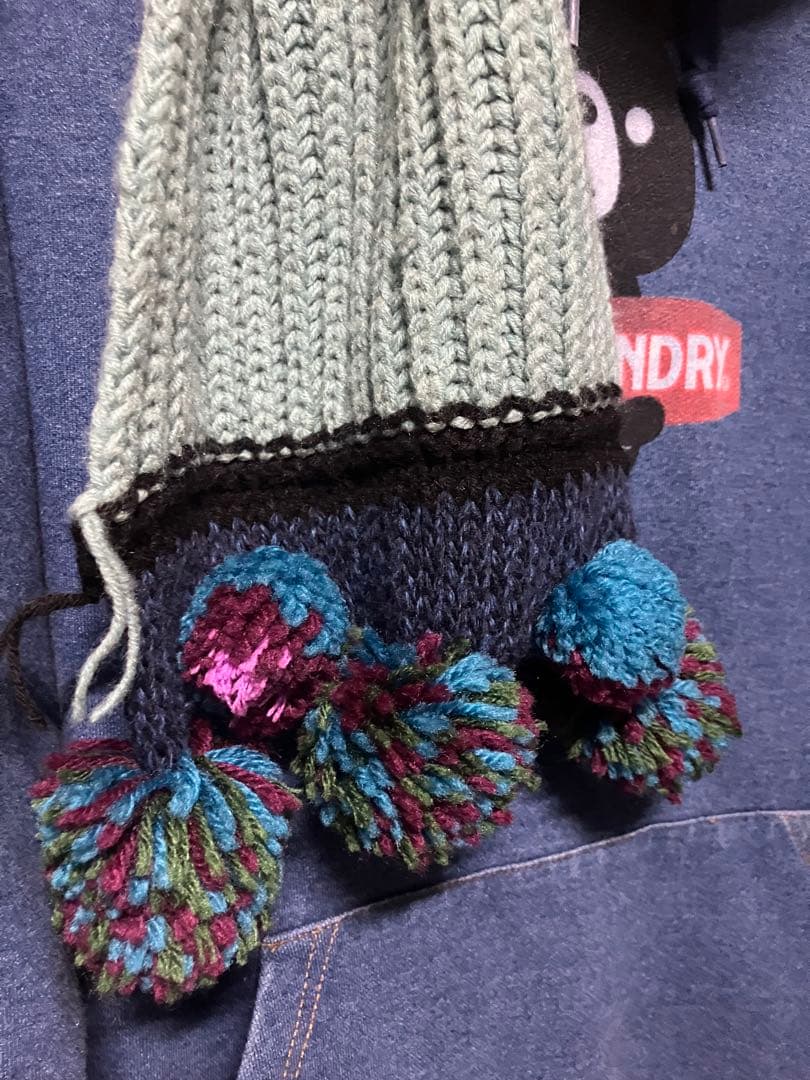 アルベロベロ 可愛いマフラー 美品