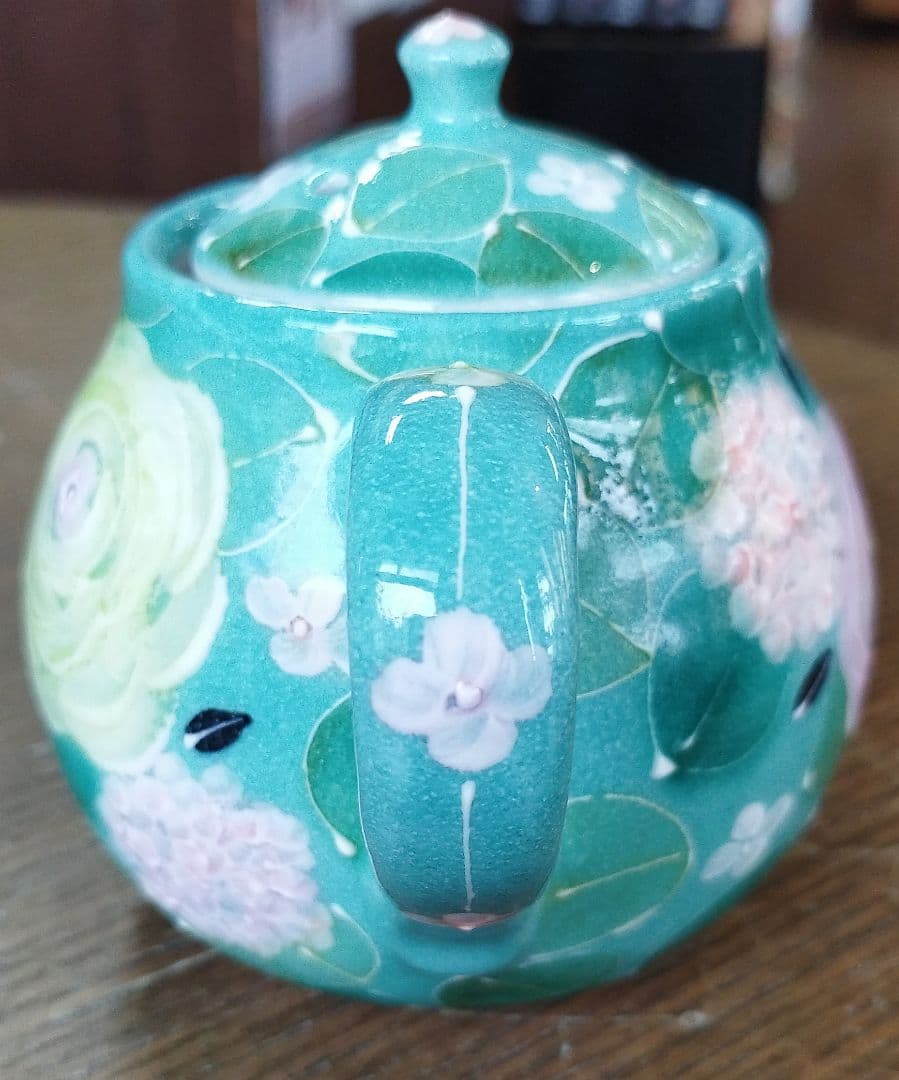 【値下げ中】工房ゆずりは　緑彩ローズ　プチポット　記念品　プレゼント