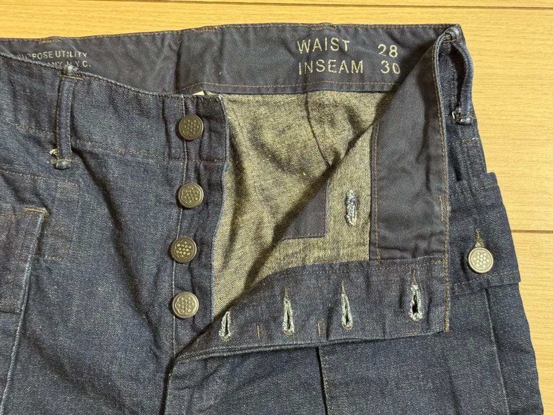 RRL コットン M43 カーゴパンツ インディゴ