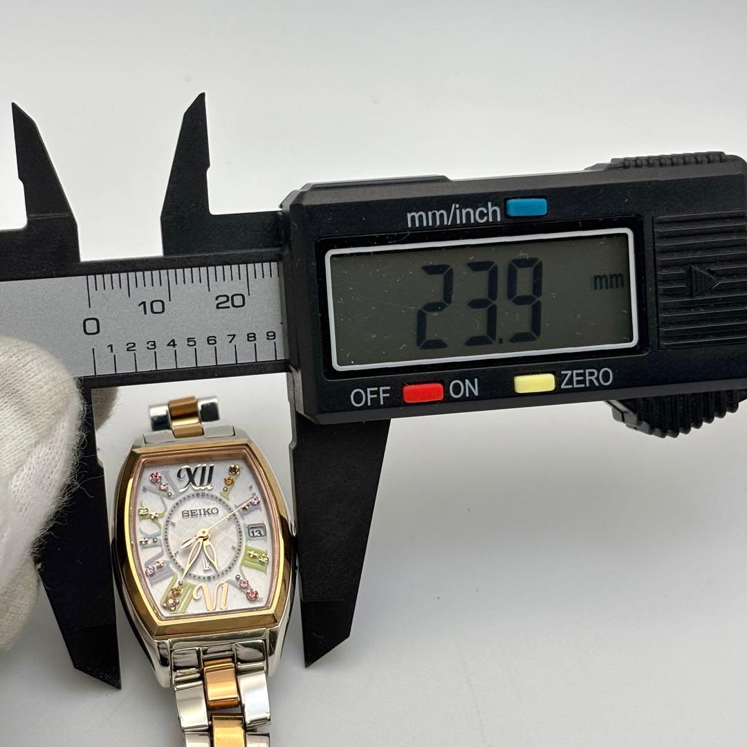 【希少】SEIKO ルキア LUKIA クリスマス限定モデル コンビ クリスタル