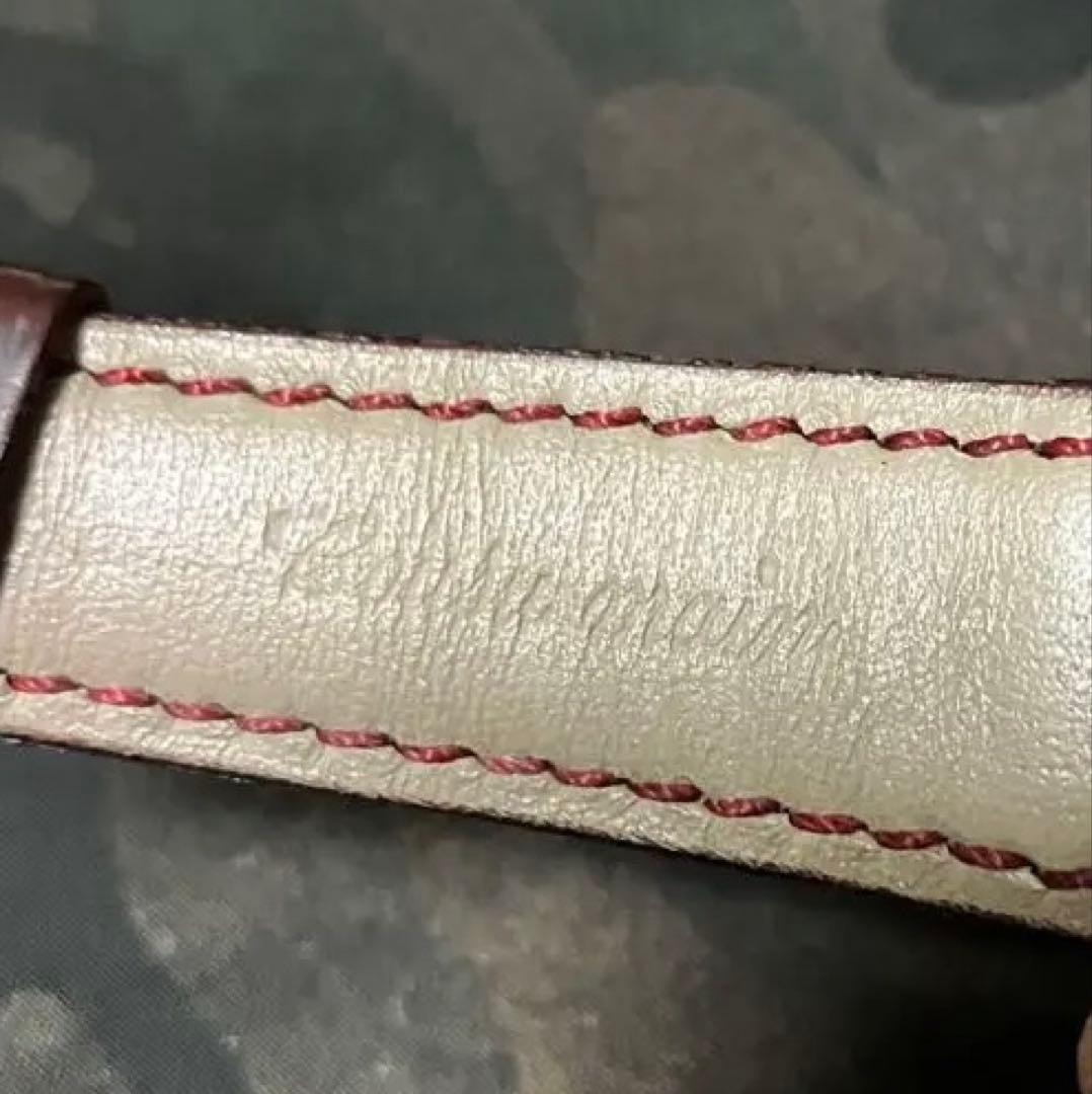 オーデマピゲ　純正ベルト　レッドステッチ　アリゲーター　20mm