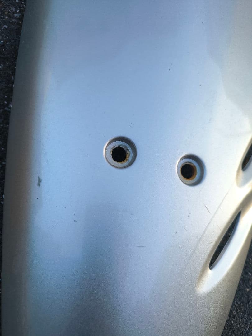 ☆3日限定値下げ☆　ホンダ ライブディオZX(AF35)の純正シルバー外装