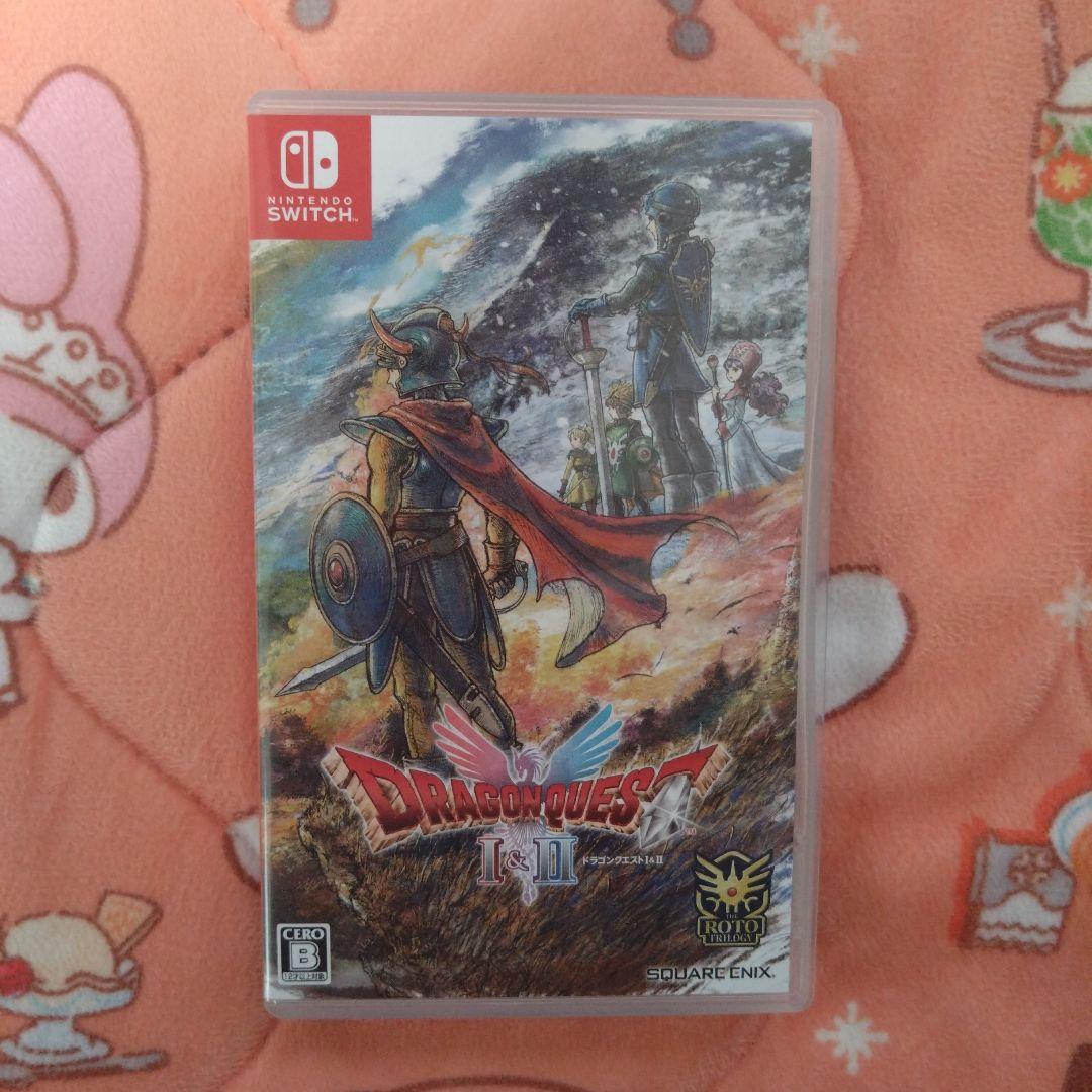 Switch版 ドラゴンクエストⅠ＆Ⅱ ソフト 攻略本２冊セット